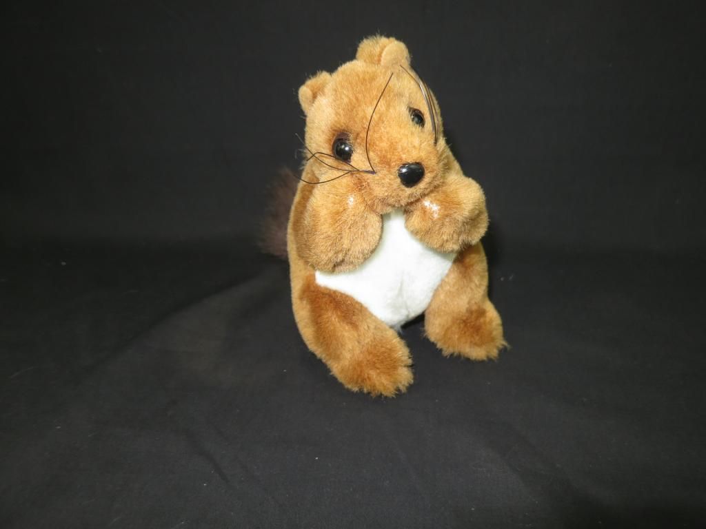 chipmunk plush stuffed animal